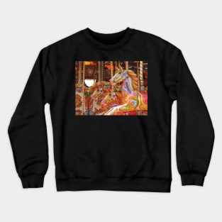 Pink Horses Anyone? Crewneck Sweatshirt